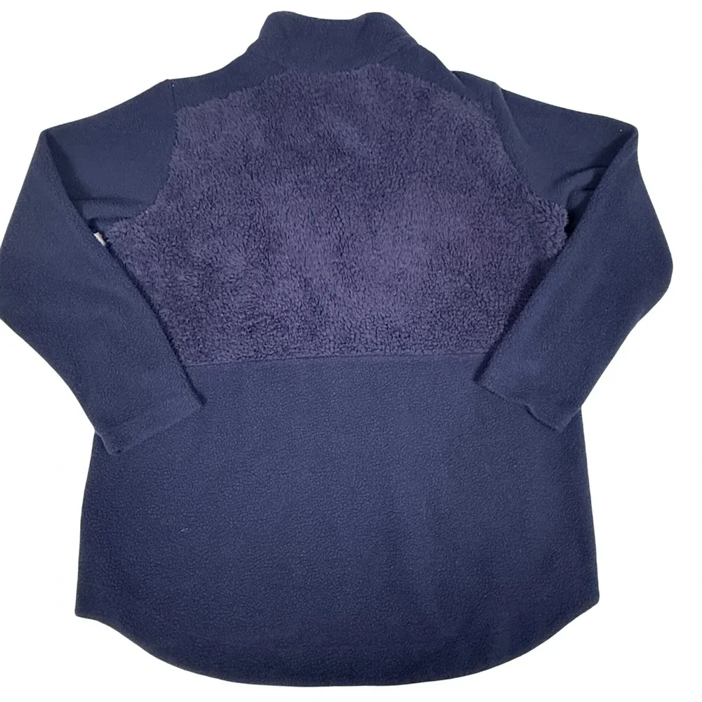 Columbia Mens XXL‎ Full Zip Fleece Jacket Outdoor Hiking Blue